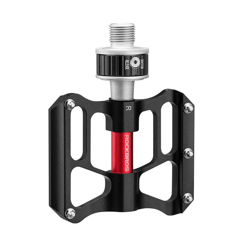 Rockbros K3462F-BK Atskirtieji Greito Uždarymo Dviračio Pedalai - Juodi -- Cycling Accessories