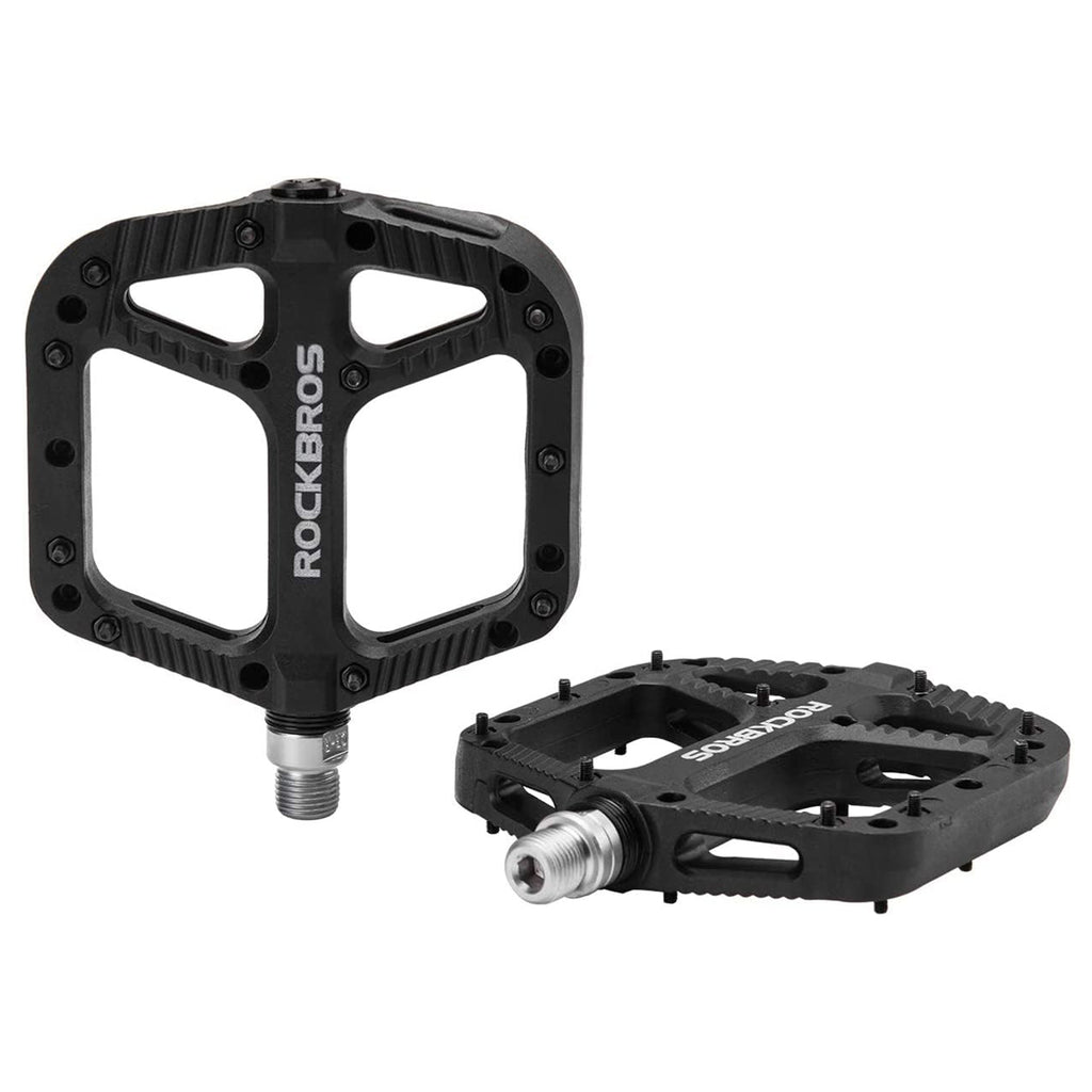 Rockbros 2018-12A Nailoniniai Dviračio Pedalai - Juodi -- Cycling Accessories