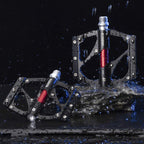 Rockbros 2020-12BBK platforminiai aliuminio dviračio pedalai - Juodi -- Cycling Accessories