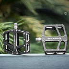Rockbros K399-BK plati platformo dviračio pedalai - Juodi -- Cycling Accessories