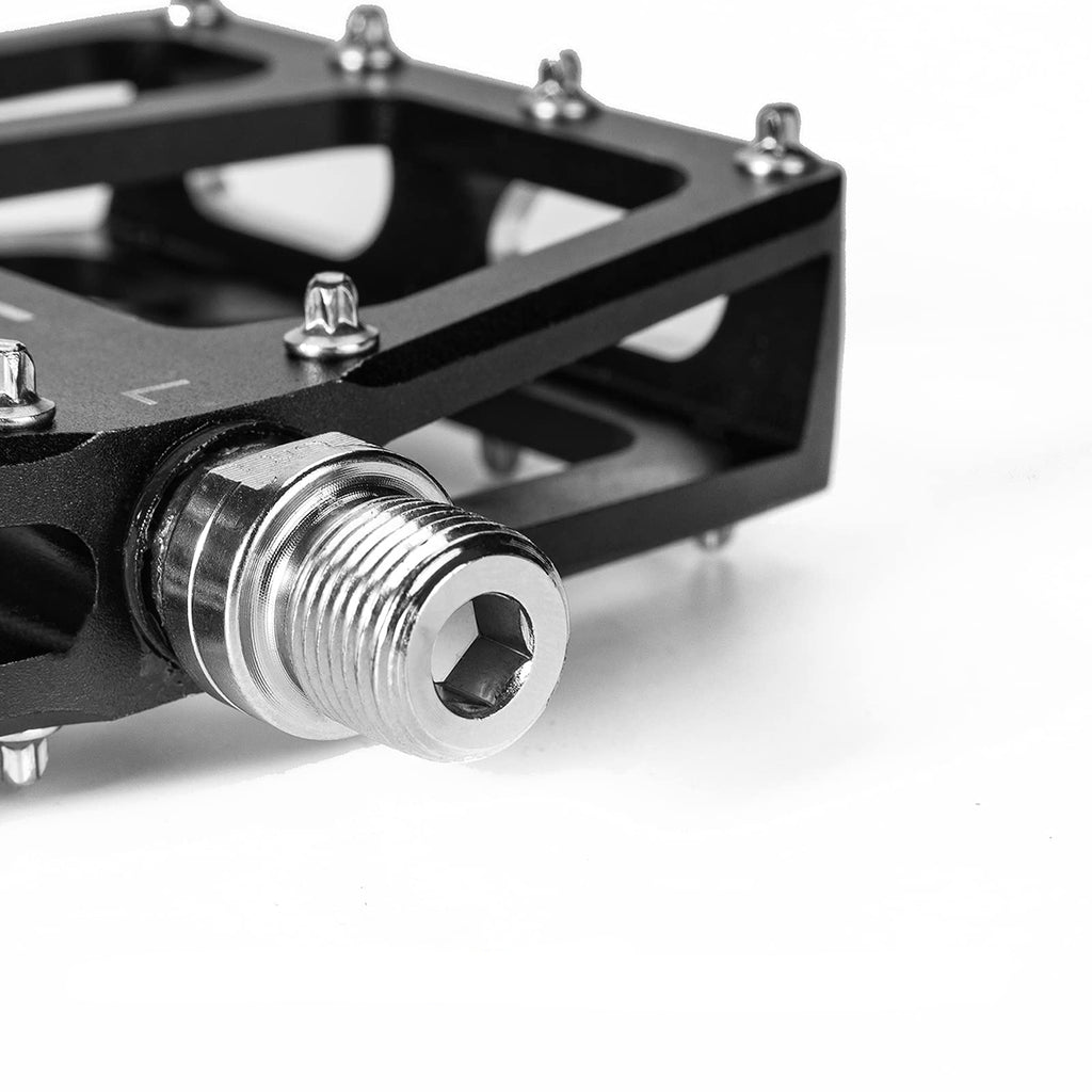 Rockbros K399-BK plati platformo dviračio pedalai - Juodi -- Cycling Accessories