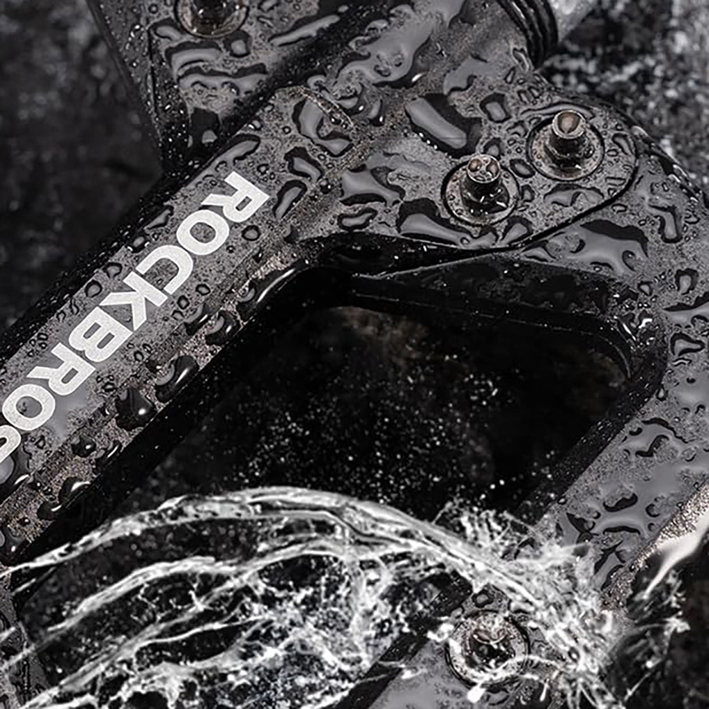 Rockbros 2022-12A nailono dviračio pedalai - juodi -- Cycling Accessories