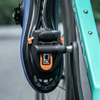 Rockbros P602 9/16" dviračio pedalai su SPD-SL sistema - juodi -- Bicycle Cleats