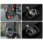 Rockbros PD303 pusiau užrakinami platformos dviračio pedalai - juodi -- Bicycle Locks