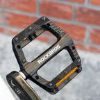 Rockbros BP2501 Atšvaitos Nailoniniai Dviračio Pedalai - Juodi -- Cycling Accessories