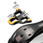 Rockbros RD9 SPD anglies pluošto ir titano lydinių pedalų - juodi -- Bicycle Cleats