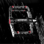 Rockbros BP2603 Platforminiai Dviračio Pedalai su Titano Ašimi ir Magnio Lydinių Guoliais - Juodi -- Cycling Accessories