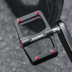 Rockbros BP2603 Platforminiai Dviračio Pedalai su Titano Ašimi ir Magnio Lydinių Guoliais - Juodi -- Cycling Accessories