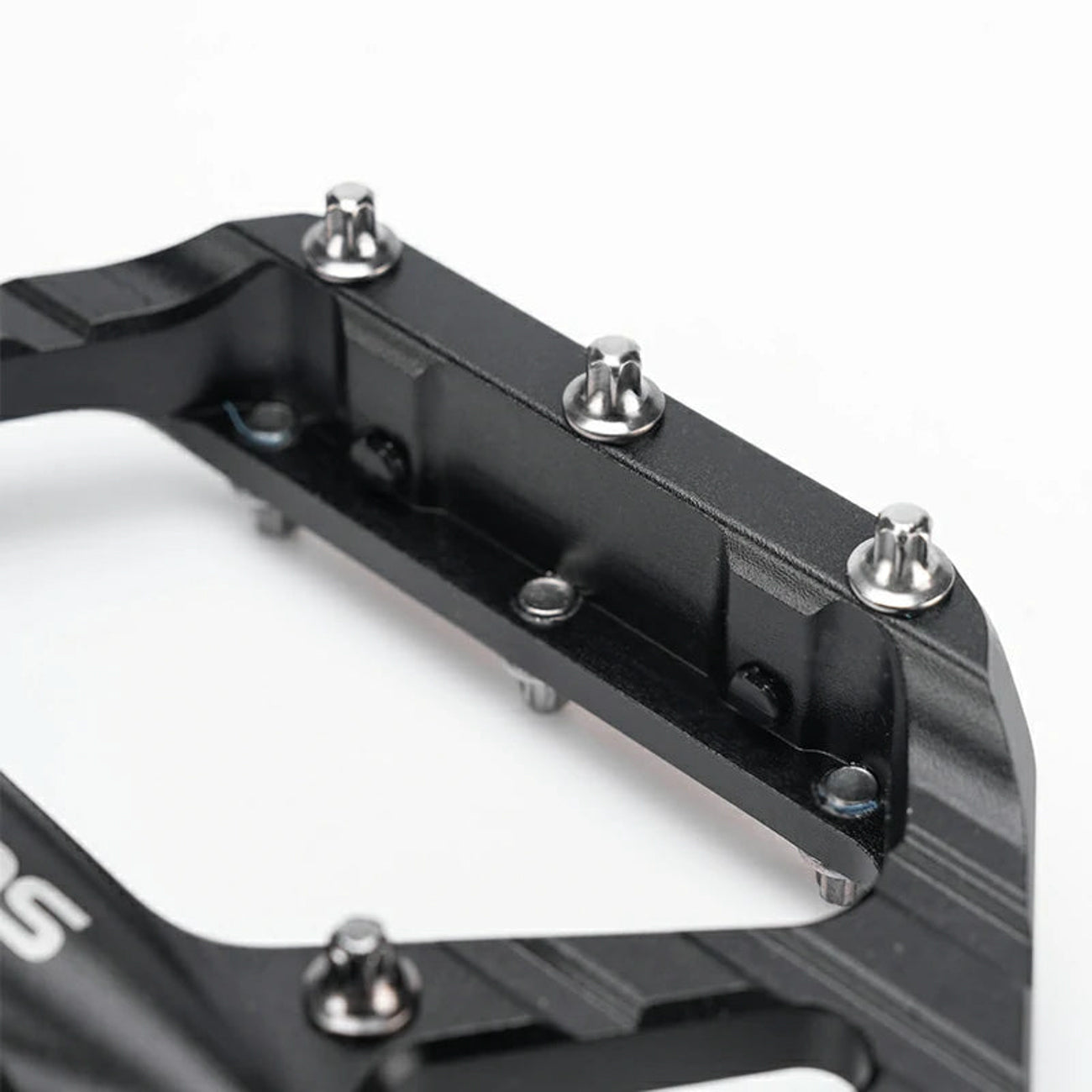Rockbros C700 Atšvaitos Aliumininiai Platforminiai Dviračio Pedalai - Juodi -- Cycling Accessories