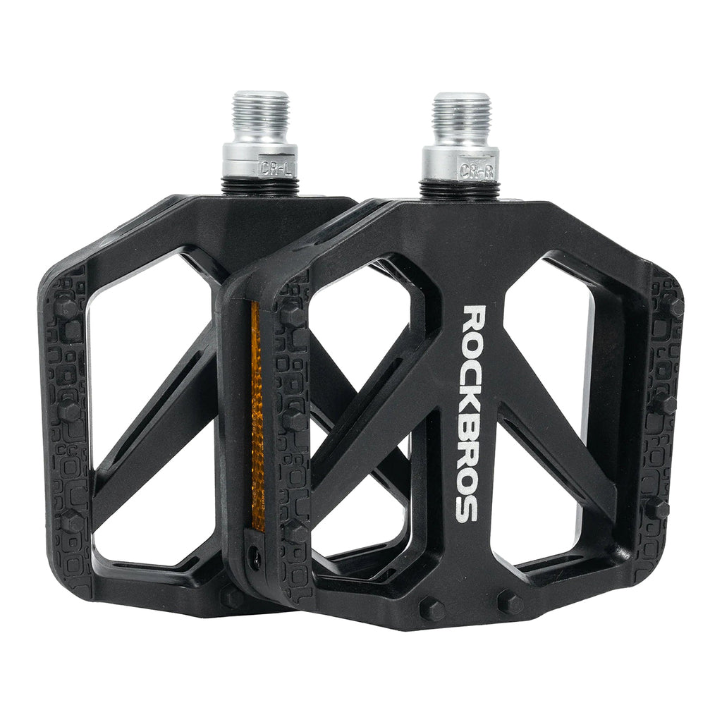 Rockbros BP2602 Nailoniniai Dviračio Pedalai - Juodi -- Cycling Accessories