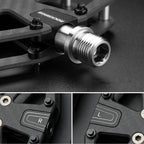 Rockbros C525 Anglies Plaušų Platforminiai Dviračio Pedalai - Juodi -- Cycling Accessories