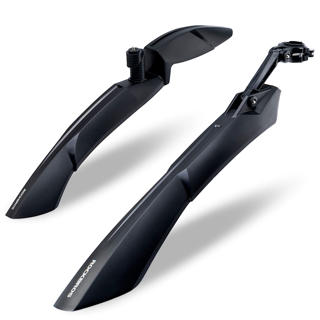 Rockbros FK-870 dviračio blendžiai su greito atpalaidavimo sistema, reguliuojami - juoda -- Bicycle Fenders