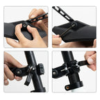 Rockbros FK-870 dviračio blendžiai su greito atpalaidavimo sistema, reguliuojami - juoda -- Bicycle Fenders