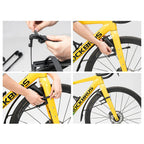 Rockbros FK-892 Off-Road reguliuojami dviračio blendžiai - juoda -- Bicycle Fenders