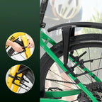 Rockbros FK-892 Off-Road reguliuojami dviračio blendžiai - juoda -- Bicycle Fenders