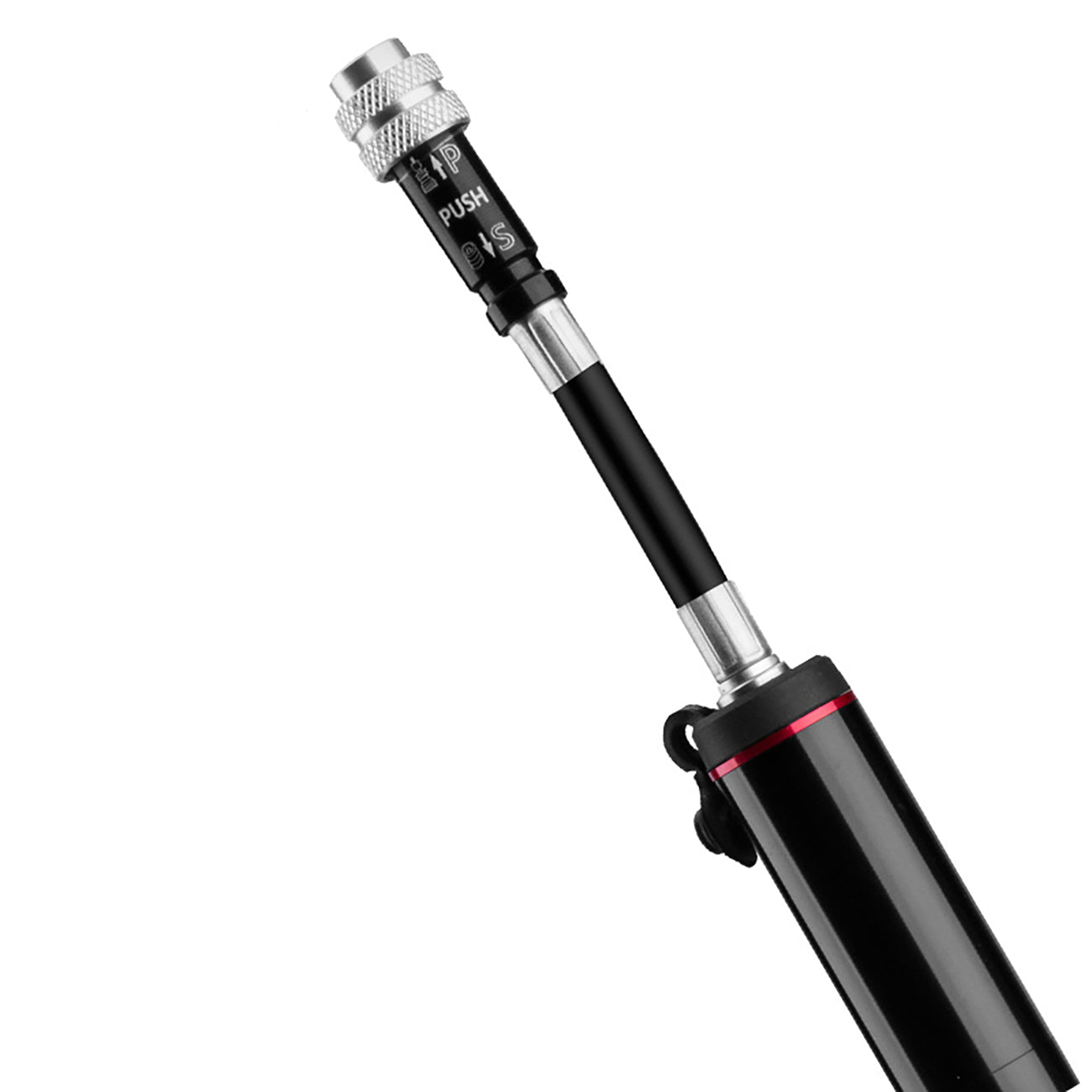 Rockbros SMART-B 150 PSI Mini dviračio pompa Presta ir Schrader vožtuvams - juoda -- Bicycle Pumps