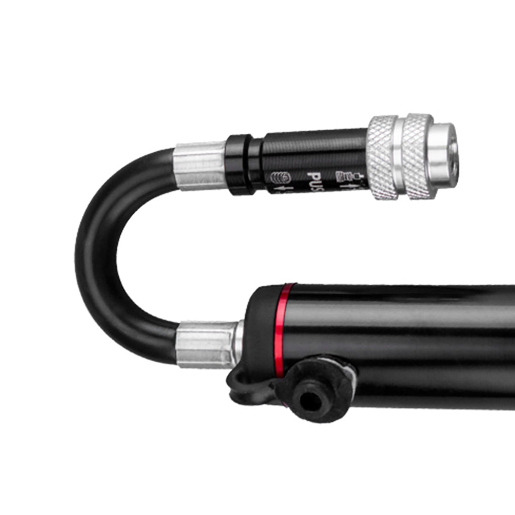 Rockbros SMART-B 150 PSI Mini dviračio pompa Presta ir Schrader vožtuvams - juoda -- Bicycle Pumps
