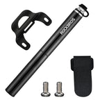 Rockbros JG-PB-004 lengva dviračio pompa su slėgio matuokliu - juoda -- Bicycle Pumps