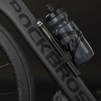 Rockbros JG-PB-004 lengva dviračio pompa su slėgio matuokliu - juoda -- Bicycle Pumps