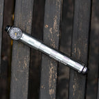 Rockbros HQ-67A-L03 dviračio pompa su slėgio matuokliu - sidabrinė -- Bicycle Pumps