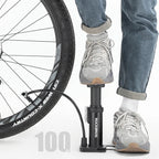 Rockbros 4522L ultra lengva pėdos dviračio pompa - juoda -- Bicycle Pumps