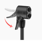 Rockbros 4522L ultra lengva pėdos dviračio pompa - juoda -- Bicycle Pumps