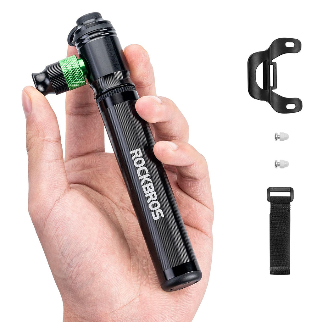 Rockbros HQ-75D-CO2 rankinis/aliuminio CO2 pompa - juoda -- Bicycle Pumps