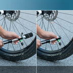 Rockbros HQ-75D-CO2 rankinis/aliuminio CO2 pompa - juoda -- Bicycle Pumps