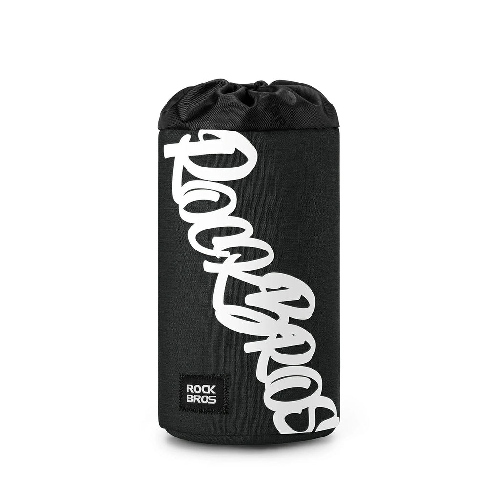 Rockbros G004 Flash Journey 1L vandens butelio krepšys - Juodas -- Bicycle Bags