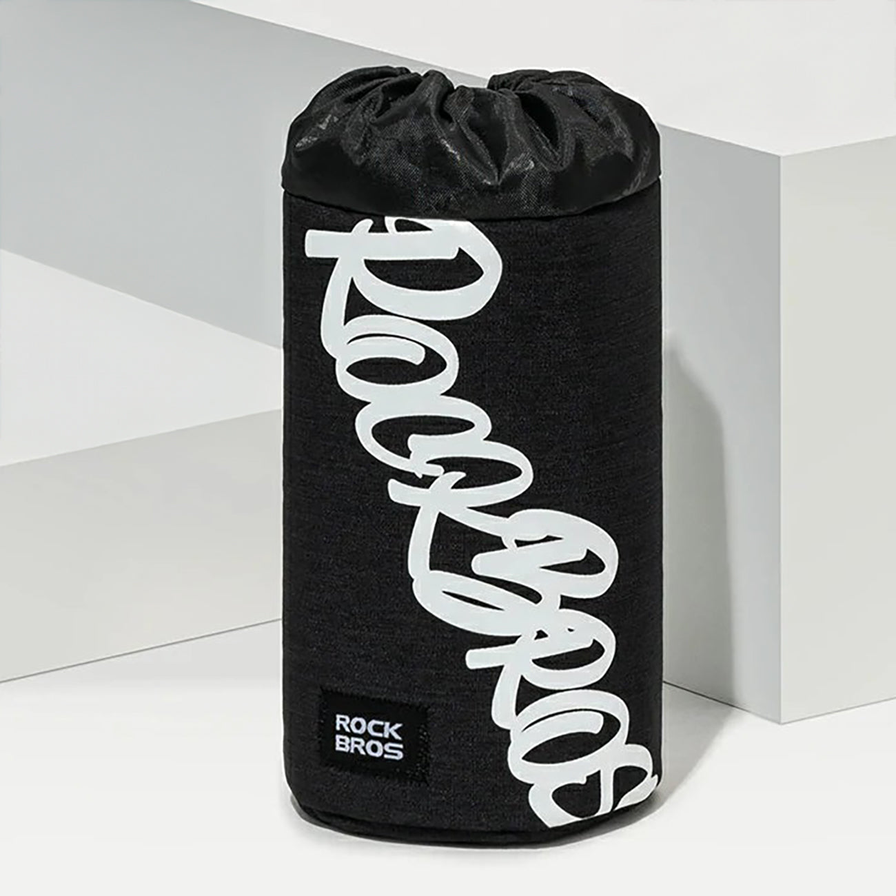 Rockbros G004 Flash Journey 1L vandens butelio krepšys - Juodas -- Bicycle Bags