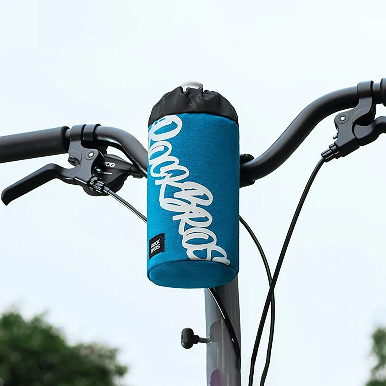 Rockbros G004 Flash Journey 1L vandens butelio krepšys - Mėlynas -- Bicycle Bags