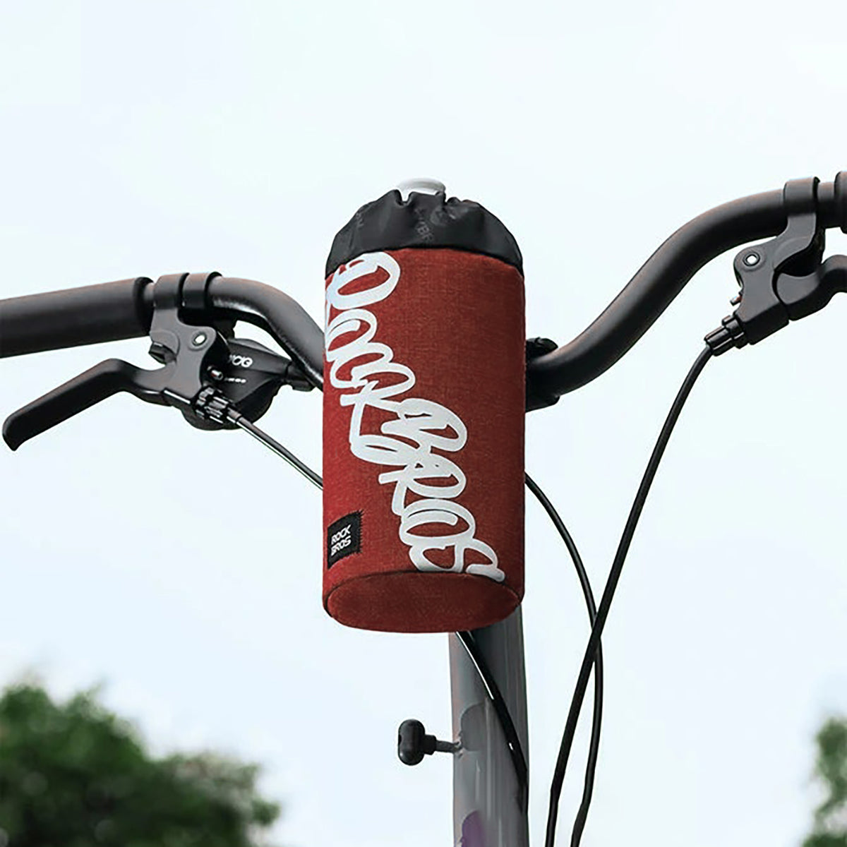 Rockbros G004 Flash Journey 1L Vandens butelio krepšys - Raudonas -- Bicycle Bags
