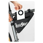 Rockbros G001 Flash Journey trikampio rėmo dviračio krepšys 0.8 l - Juodas -- Bicycle Bags