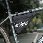 Rockbros G001 Flash Journey trikampio rėmo dviračio krepšys 0.8 l - Juodas -- Bicycle Bags