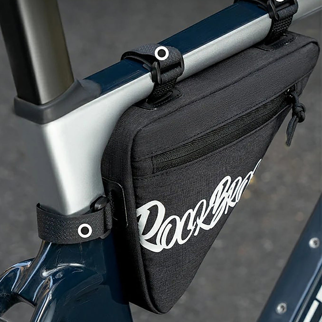 Rockbros G001 Flash Journey trikampio rėmo dviračio krepšys 0.8 l - Juodas -- Bicycle Bags