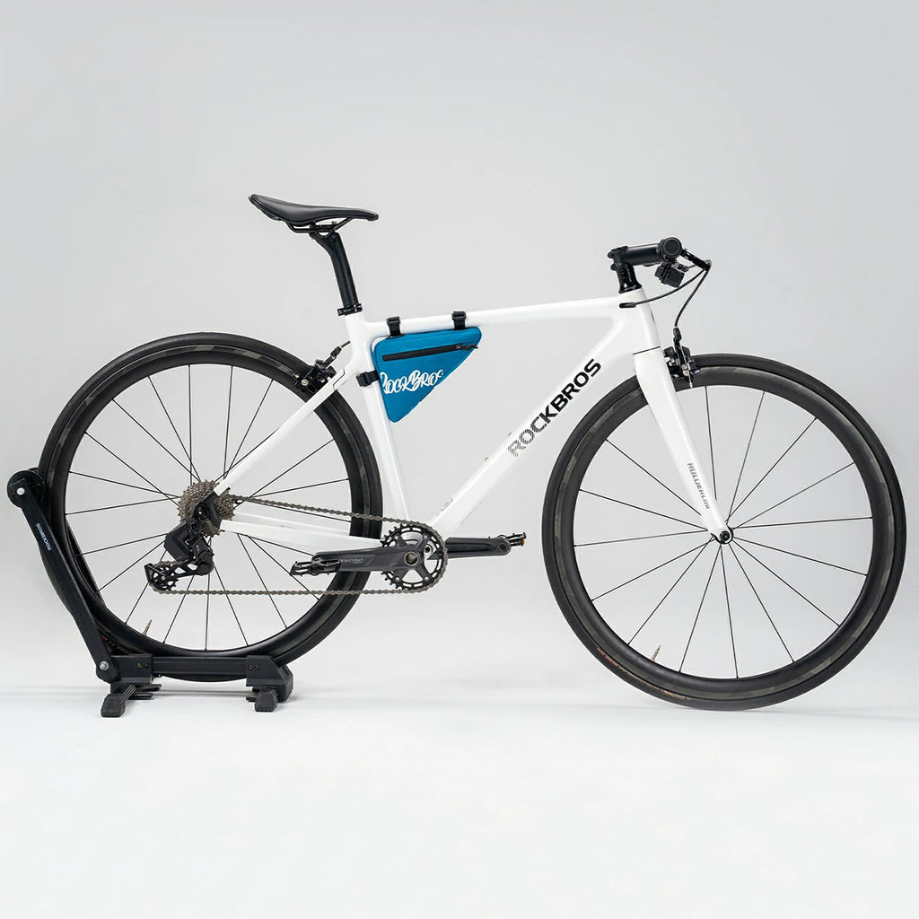 Rockbros G001 Flash Journey trikampio rėmo dviračio krepšys 0.8 l - Mėlynas -- Bicycle Bags