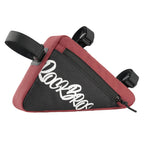 Rockbros G001 Flash Journey trikampio rėmo dviračio krepšys 0.8 l - Raudonas -- Bicycle Bags