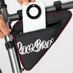 Rockbros G001 Flash Journey trikampio rėmo dviračio krepšys 0.8 l - Raudonas -- Bicycle Bags