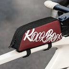 Rockbros G009 Flash Journey viršutinio vamzdžio dviračio krepšys 0,8L - raudonas -- Bicycle Bags