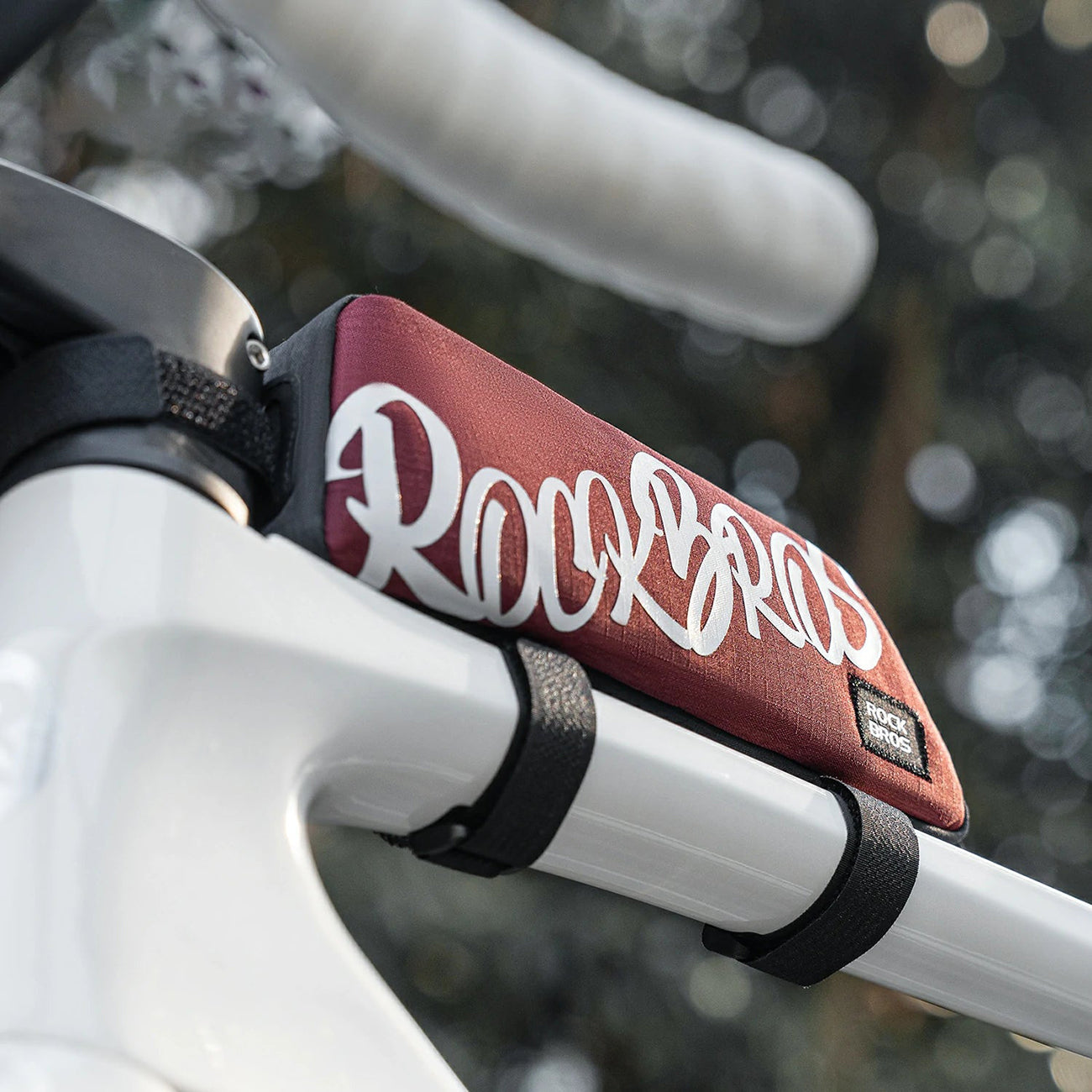 Rockbros G009 Flash Journey viršutinio vamzdžio dviračio krepšys 0,8L - raudonas -- Bicycle Bags