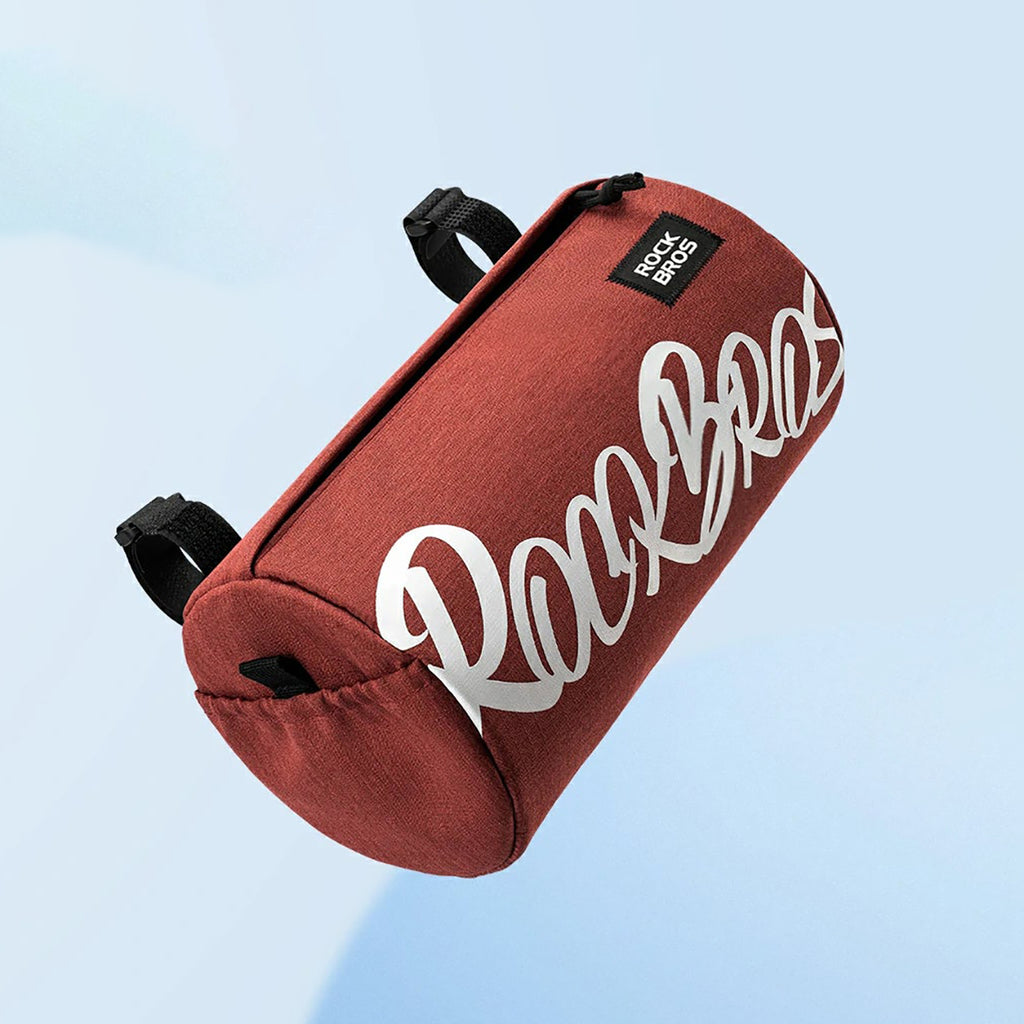 Rockbros G005 Flash Journey dviračio rankenų krepšys 2L - raudonas -- Bicycle Bags