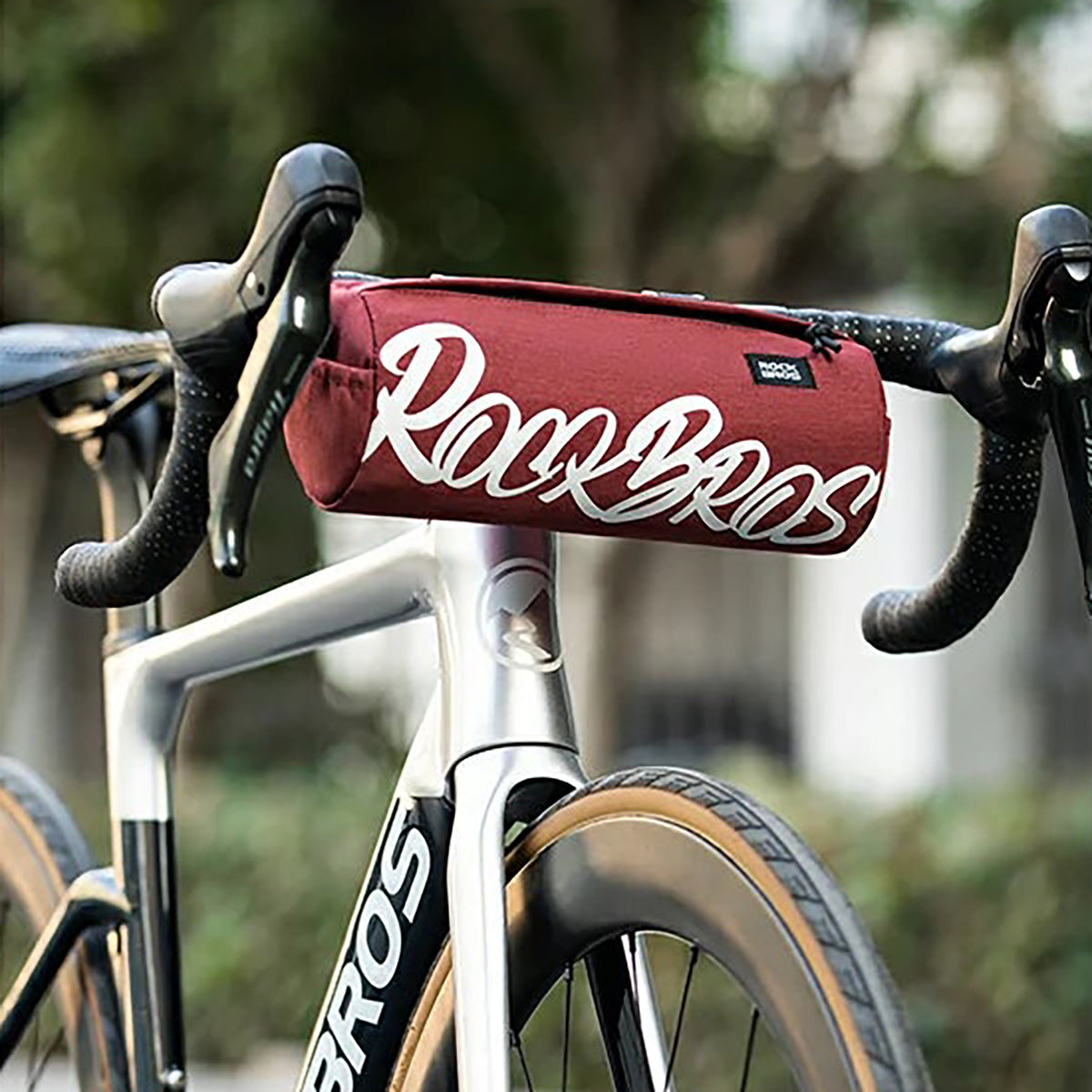 Rockbros G006 Flash Journey dviračio rankenėlio krepšys 3.6L - Raudonas -- Bicycle Bags