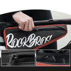 Rockbros G008 Flash Journey trikampis rėmo dviračio krepšys XL 1,9 l – juodas ir raudonas -- Bicycle Bags
