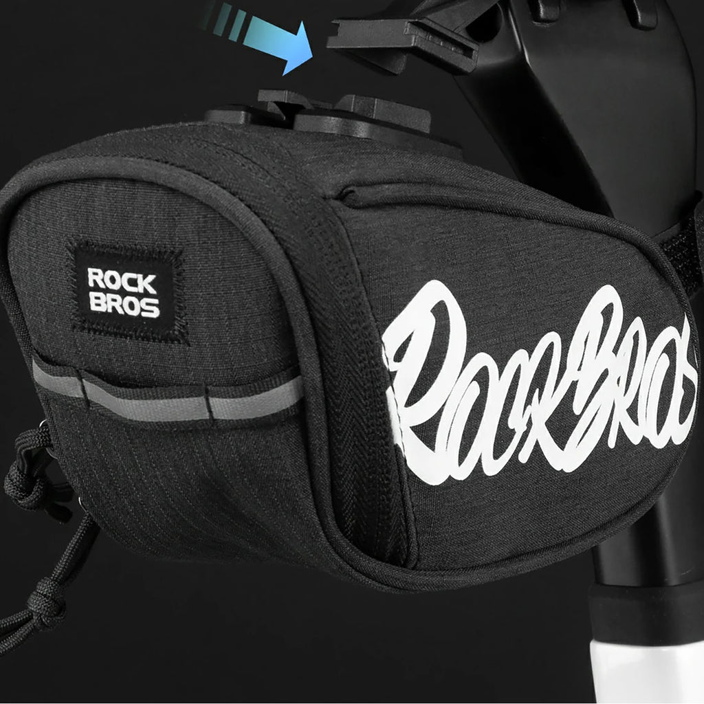 Rockbros G007 Flash Journey žabalas 0.8 l - Juodas -- Bicycle Bags