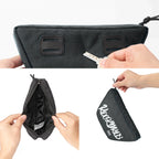 Rockbros G011 Flash Journey trapecinis vairo dviračio krepšys 0,7 l – juodas -- Bicycle Bags