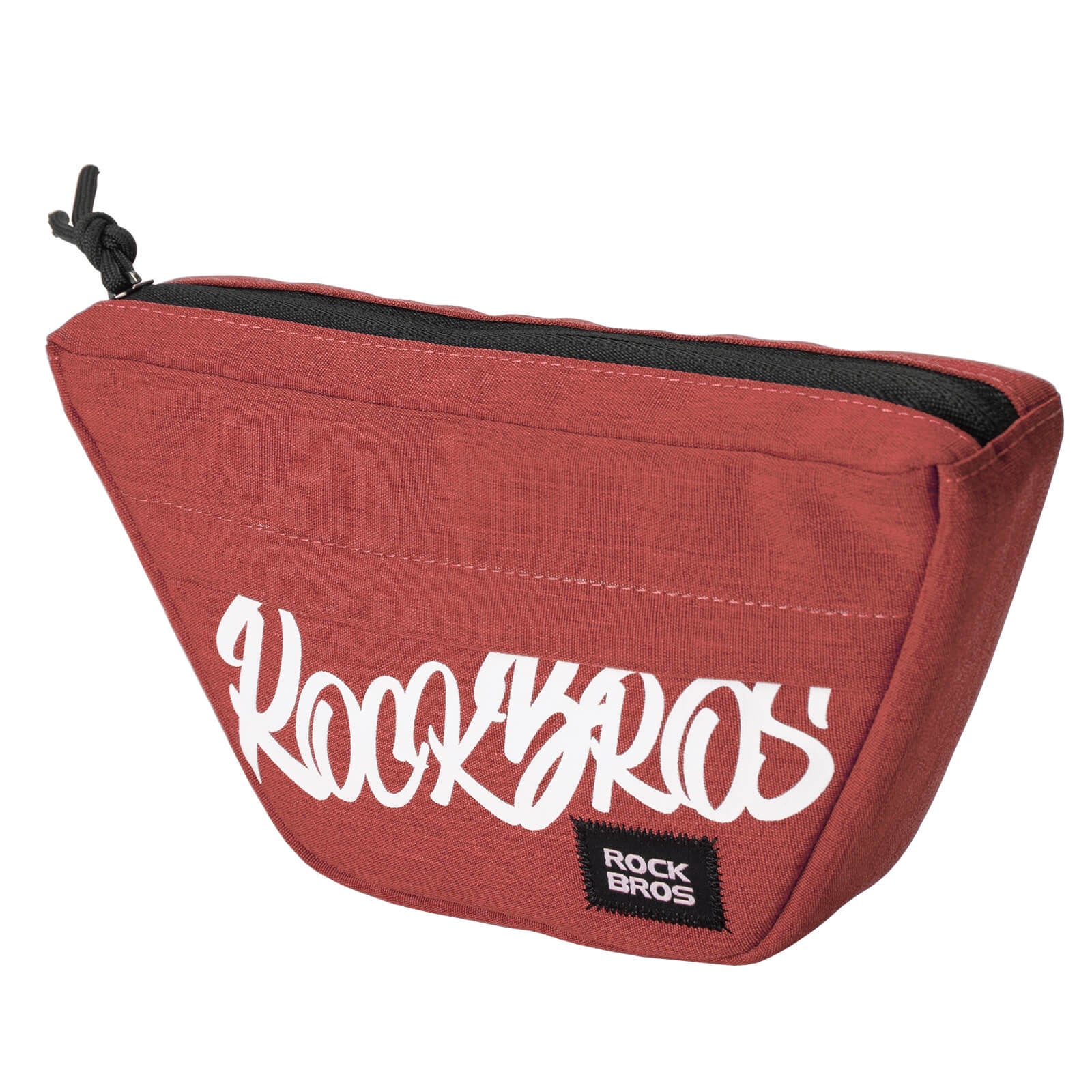 Rockbros G011 Flash Journey trapecinis vairo dviračio krepšys 0,7 l – raudonas -- Bicycle Bags