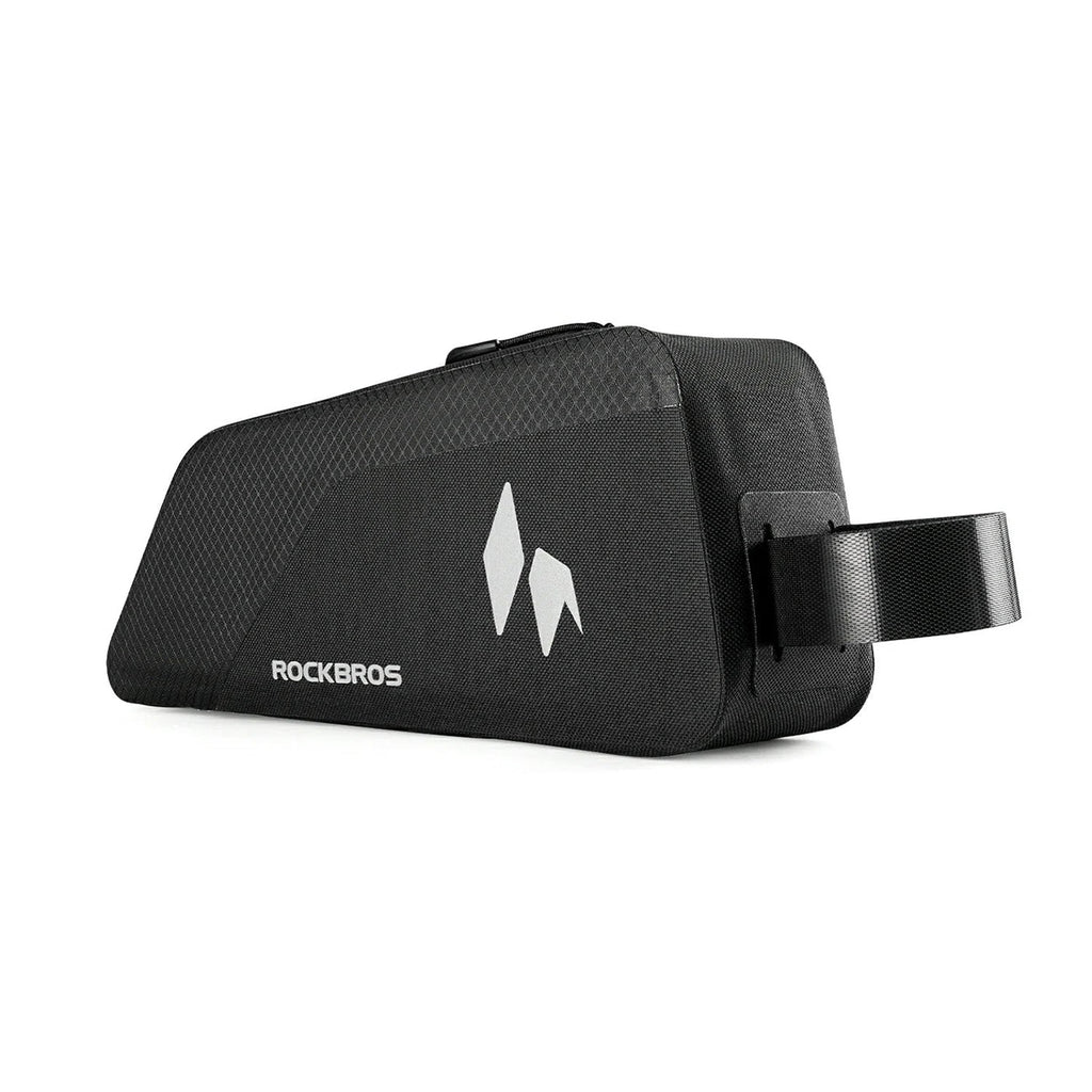 Rockbros AS-151 RideMate Vandeniui atsparūs viršutinio vamzdžio krepšys - juodas -- Bicycle Bags