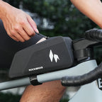 Rockbros AS-151 RideMate Vandeniui atsparūs viršutinio vamzdžio krepšys - juodas -- Bicycle Bags