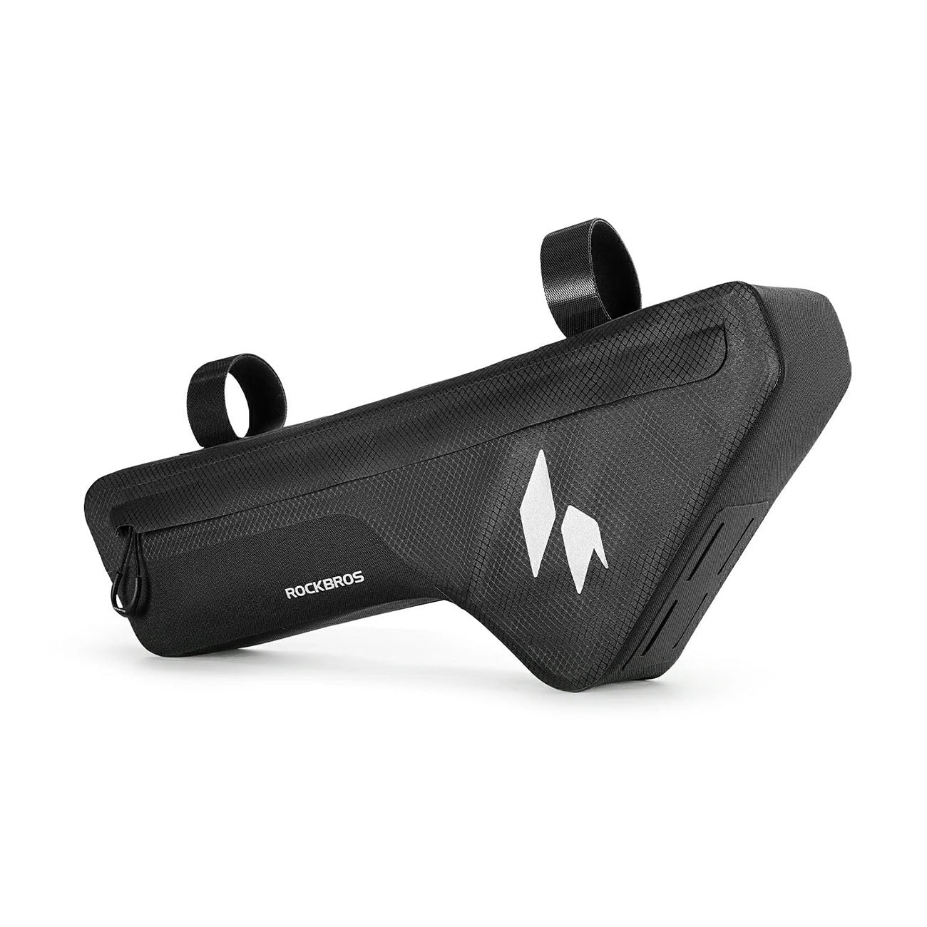 Rockbros AS-152 žemutinio vamzdžio dviračio krepšys nepralaidus vandeniui 1,9L - juodas -- Bicycle Bags