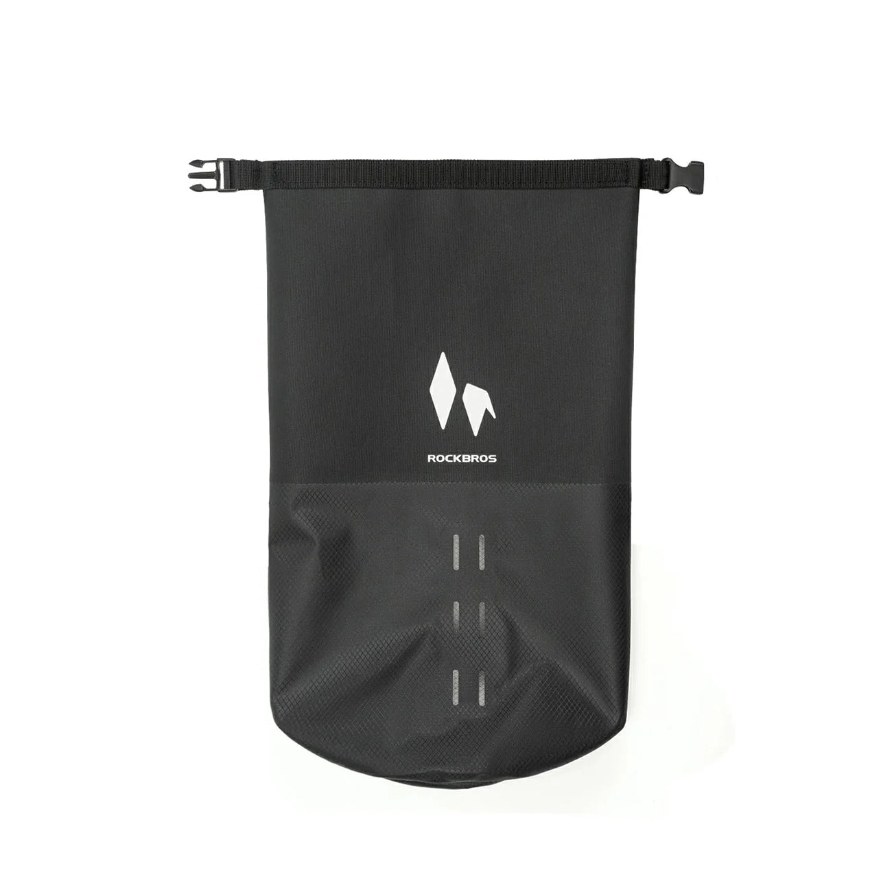 Rockbros AS-156 RideMate 7l šakos krepšys vandeniui atsparus - Juodas -- Bicycle Bags